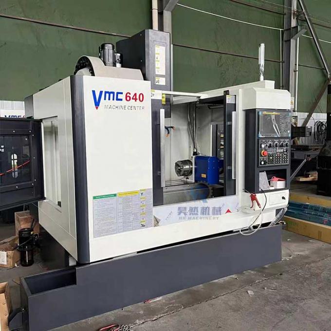 Small VMC640 Four Axis CNC Vertical Machining Center Machine 0