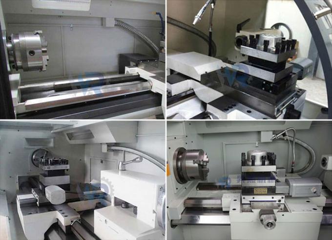 Ck6150-1000 Flat Bed Cnc Lathe Machine 4 Station Turret 1