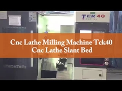 tck40 cnc lathe with flying cutter
