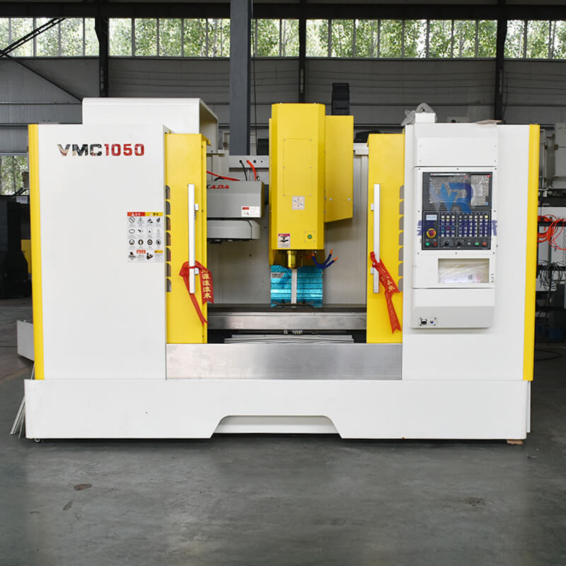 VMC 1050 Heavy Duty 4 Axis CNC VMC Machine Design For Metal Cutting