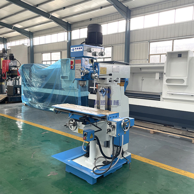 Automated Geared Head Tabletop Vertical Mill Machine For Drilling High Precision