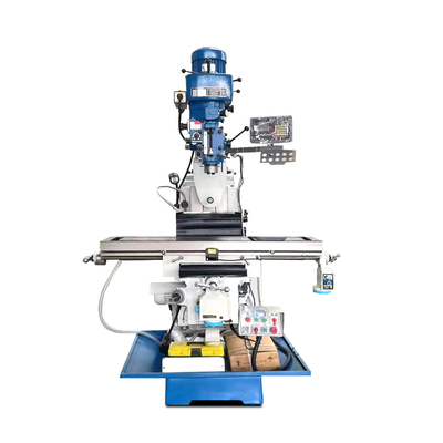 5HW Benchtop Universal Milling Machine Horizontal Vertical Turret Mill Equipment
