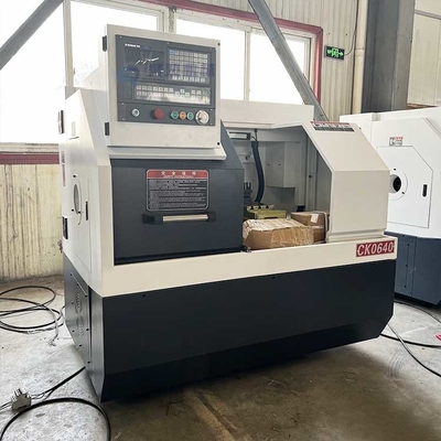 CK0640 Lathe Cutting Vertical CNC Machine Automatic Flat Bed Horizontal